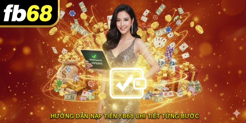Hướng dẫn NẠP TIỀN FB68 chi tiết từng bước